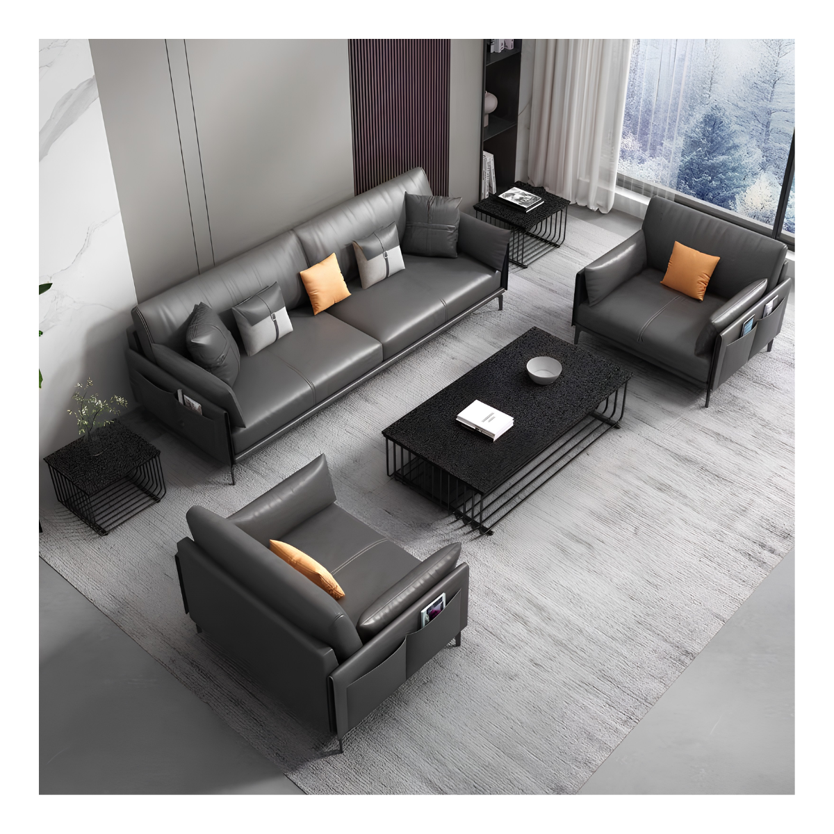 Vertex Lounge Sofa Set